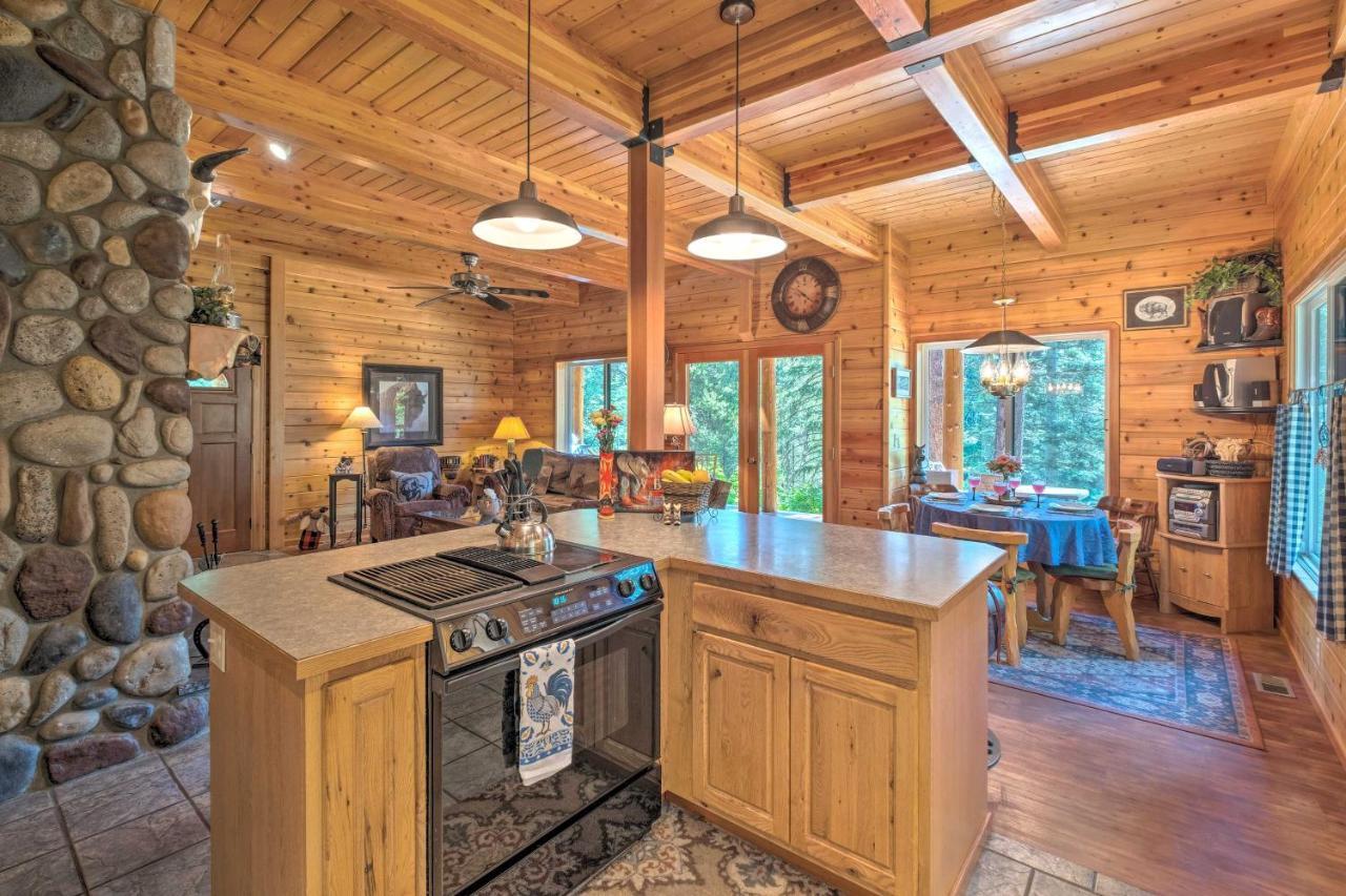 Secluded Leavenworth Cabin On Chiwawa River! المظهر الخارجي الصورة