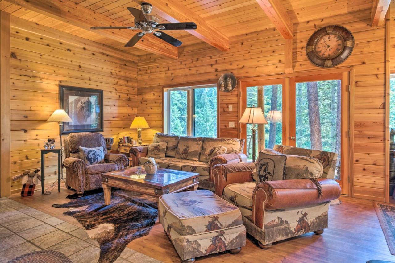 Secluded Leavenworth Cabin On Chiwawa River! المظهر الخارجي الصورة