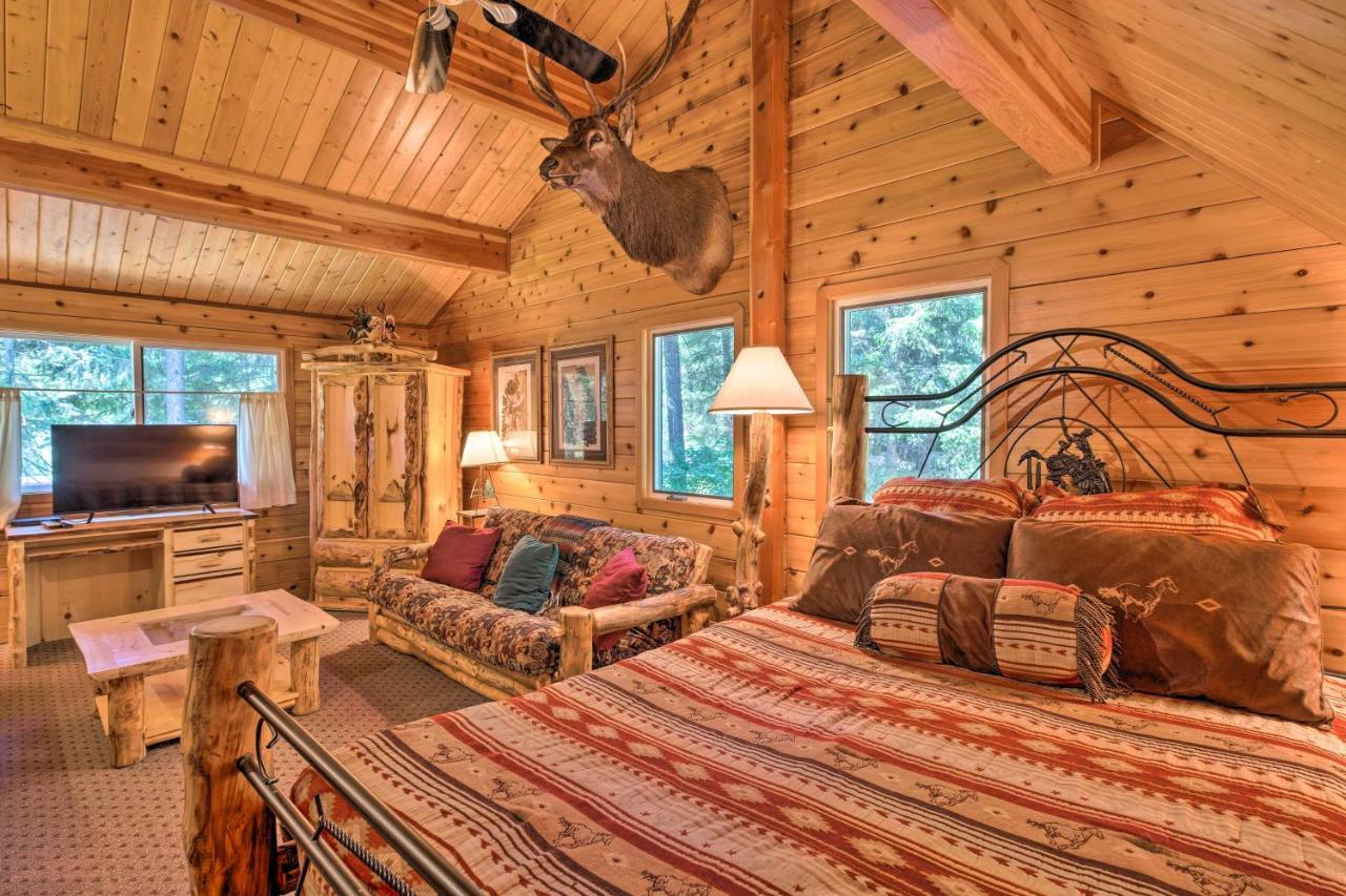 Secluded Leavenworth Cabin On Chiwawa River! المظهر الخارجي الصورة